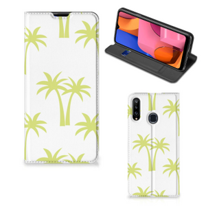 Samsung Galaxy A20s Smart Cover Palmtrees