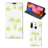 Samsung Galaxy A20s Smart Cover Palmtrees - thumbnail