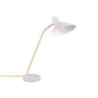 LED Tafellamp - Trion Sirin - E27 Fitting - 1 lichtpunt - Warm Grijs - Metaal