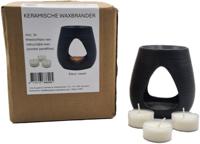 Soylites Brander voor smeltblaadjes incl. 3 theelichtjes Soylites Brander voor smeltblaadjes incl. 3 theelichtjes
