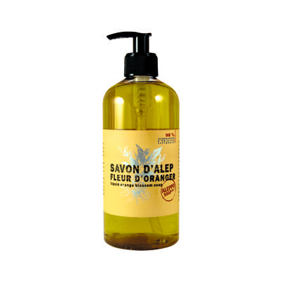 Aleppo Soap Co. Fleur D'Oranger Liquid Orange Blossom Soap Gel 500ml Aleppo Soap Co. Fleur D'Oranger Liquid Orange Blossom Soap Gel 500ml