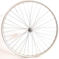 Rodi voorwiel 28 inch / 622x19 skorpion 36 gaats + qr zilver