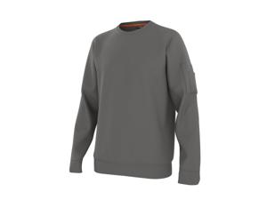 LIVERGY Heren sweater of hoodie (Grijs, XL)