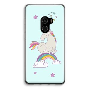 Regenboog eenhoorn: Xiaomi Mi Mix 2 Transparant Hoesje