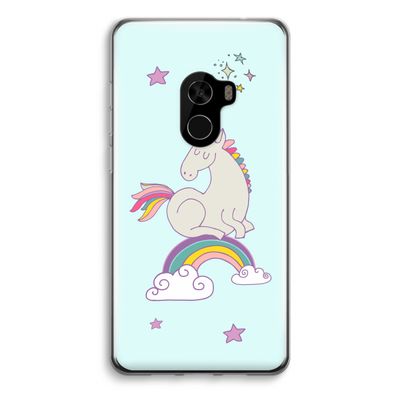 Regenboog eenhoorn: Xiaomi Mi Mix 2 Transparant Hoesje