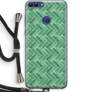 Moroccan tiles 2: Huawei P Smart (2018) Transparant Hoesje met koord