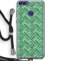 Moroccan tiles 2: Huawei P Smart (2018) Transparant Hoesje met koord