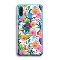 Tropisch 2: Huawei P30 Lite Transparant Hoesje