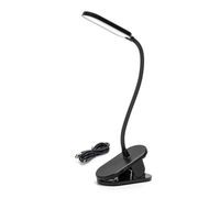 Aigostar 10A54 - Bureaulamp Led - Dimbaar - Touch Control - Opladende USB - Leeslamp - Bedlamp - Zwart - thumbnail