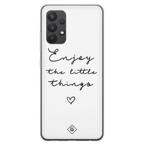 Samsung Galaxy A32 4G siliconen hoesje - Enjoy life