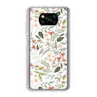 Sweet little flowers: Xiaomi Poco X3 NFC Transparant Hoesje