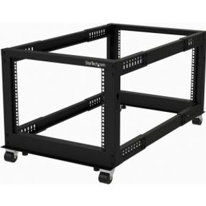 StarTech.com 8U open frame rack 4 stijlen verstelbare diepte