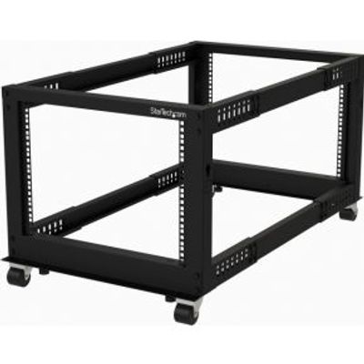 StarTech.com 8U open frame rack 4 stijlen verstelbare diepte