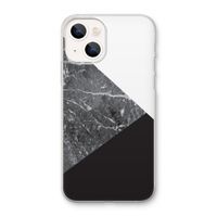 Combinatie marmer: iPhone 13 mini Transparant Hoesje