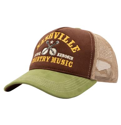 King Kerosin Nashville Trucker Pet Bruin En Groen