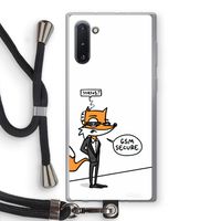 GSM secure: Samsung Galaxy Note 10 Transparant Hoesje met koord