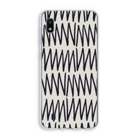 Marrakech Zigzag: Samsung Galaxy A10 Transparant Hoesje