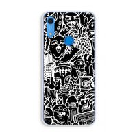 Vexx Black Mixtape: Huawei Y6s Transparant Hoesje