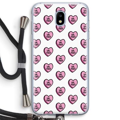 GIRL POWER: Samsung Galaxy J5 (2017) Transparant Hoesje met koord