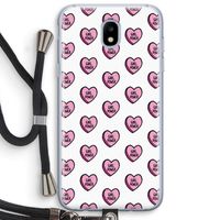 GIRL POWER: Samsung Galaxy J5 (2017) Transparant Hoesje met koord