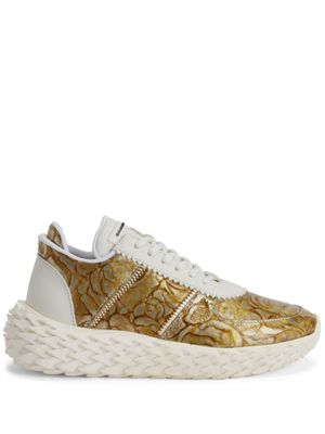 Giuseppe Zanotti baskets Urchin en cuir - Or