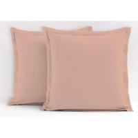 Set van 2 kussenslopen - LOVELY HOME - LH71620 - 73 x 73 cm - Roze