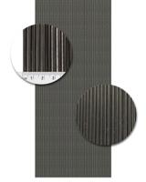 Vliegengordijn Kunststof Spagetti Zwart - 100cm x 240cm