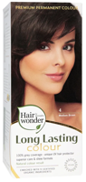 Hairwonder Long Lasting Colour 4 Medium Brown
