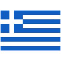 Vlag van Griekenland mini formaat 60 x 90 cm   -