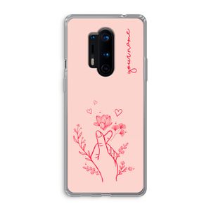 Giving Flowers: OnePlus 8 Pro Transparant Hoesje