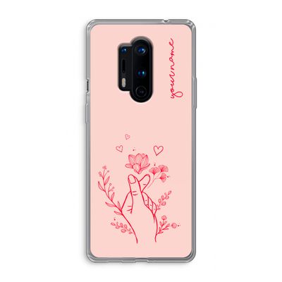 Giving Flowers: OnePlus 8 Pro Transparant Hoesje