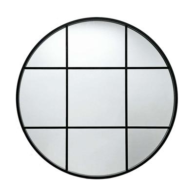 Wandspiegel Versa Zwart 3 x 80 x 80 cm