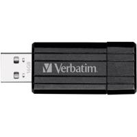 Verbatim Pin Stripe USB-stick 16 GB Zwart 49063 USB-A 2.0