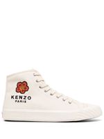 Kenzo baskets montantes à logo brodé - Tons neutres