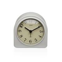 Tafelklok Versa Luxa Wit Plastic 5,8 x 10 x 10 cm