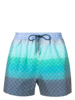 Paul Smith short de bain à carreaux - Bleu