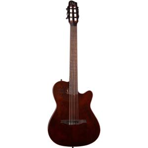 Godin Multiac Mundial Kanyon Burst elektrisch-akoestische klassieke gitaar met gigbag