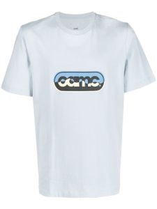 OAMC t-shirt à logo imprimé - Bleu