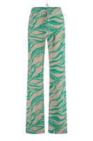 Studio Anneloes Abigail Tiger Trousers 09964 Broek 7316 Smaragd/clay