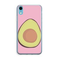 Avocado: iPhone XR Transparant Hoesje Avocado: iPhone XR Transparant Hoesje