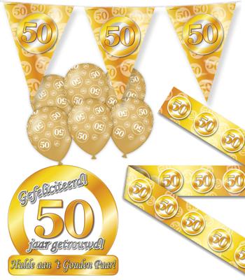 Feestpakket 50 jaar getrouwd
