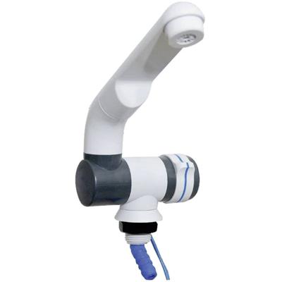 Barwig 4000-76 Campingkraan Slangaansluiting 10 mm Grijs, Antraciet, Wit