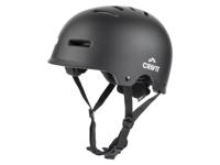 CRIVIT Kinder skatehelm met achterlicht (L/XL, Zwart)