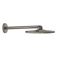 GROHE Rainshower SmartActive 310 Hoofddouche - 31cm - 2 straalsoorten - wandarm 43cm - geborsteld hard graphite 26475al0