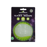 Dog Comets Glow in the Dark Moon Green L
