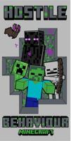 Minecraft Strandlaken Hostile 70 x 140 cm