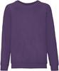 Fruit Of The Loom F304NK Kids´ Classic Raglan Sweat - Purple - 116