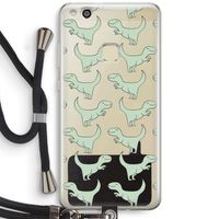 Dinos: Huawei Ascend P10 Lite Transparant Hoesje met koord