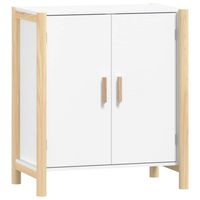 The Living Store Dressoir Classic - Kast - 62x38x70 cm - Wit