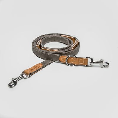 Cloud7® Hondenriem Tivoli, grijs-beige